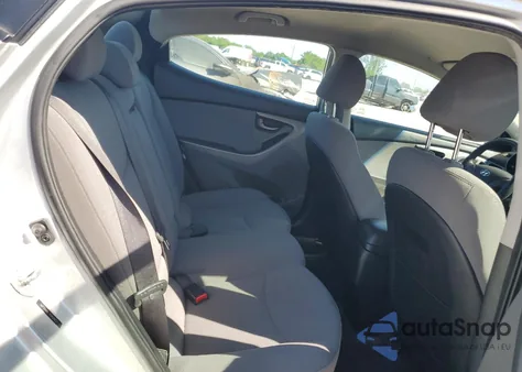 2014 Hyundai Elantra Se из США, поврежденный, VIN 5NPDH4AE7EH504227